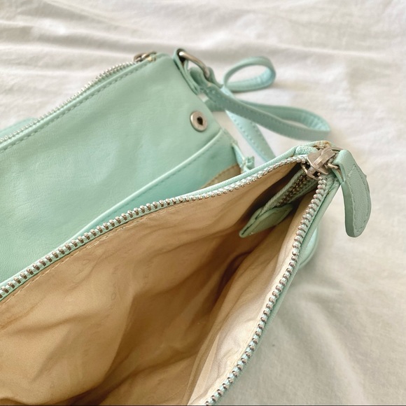 New York & Co | Tiffany Blue Shoulder Handbag 💙 - Picture 6 of 8